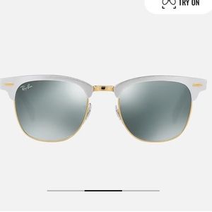 Rayban CLUBMASTER ALUMINUM large